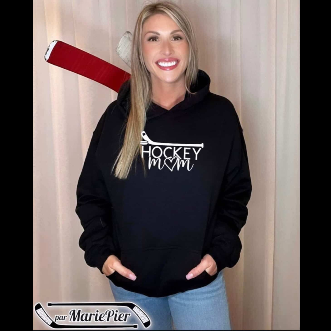 Hockey MOM (Hoodie) 🏒 Par MariePier