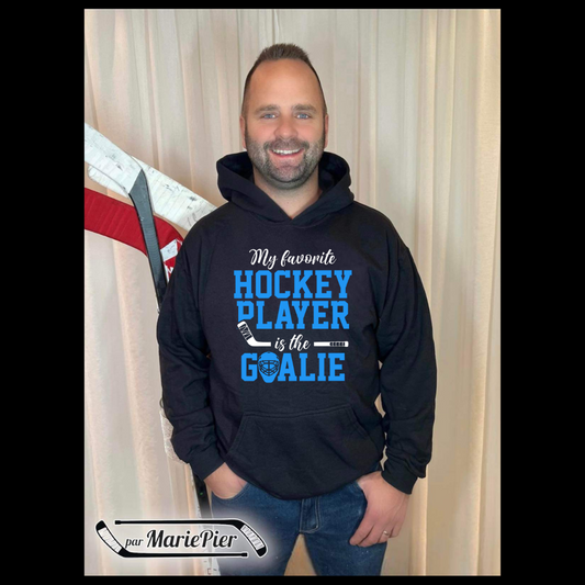 Hockey GOALIE (Hoodie) 🏒 Par MariePier
