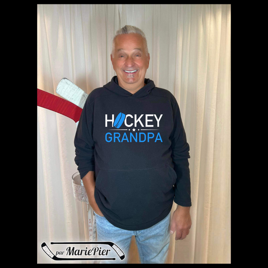 Hockey GRANDPA (Hoodie) 🏒 Par MariePier