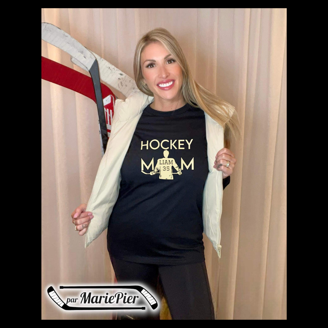 Hockey MOM ( Fait plus long, Idéal pour porter avec un legging ) 🏒 Par MariePier