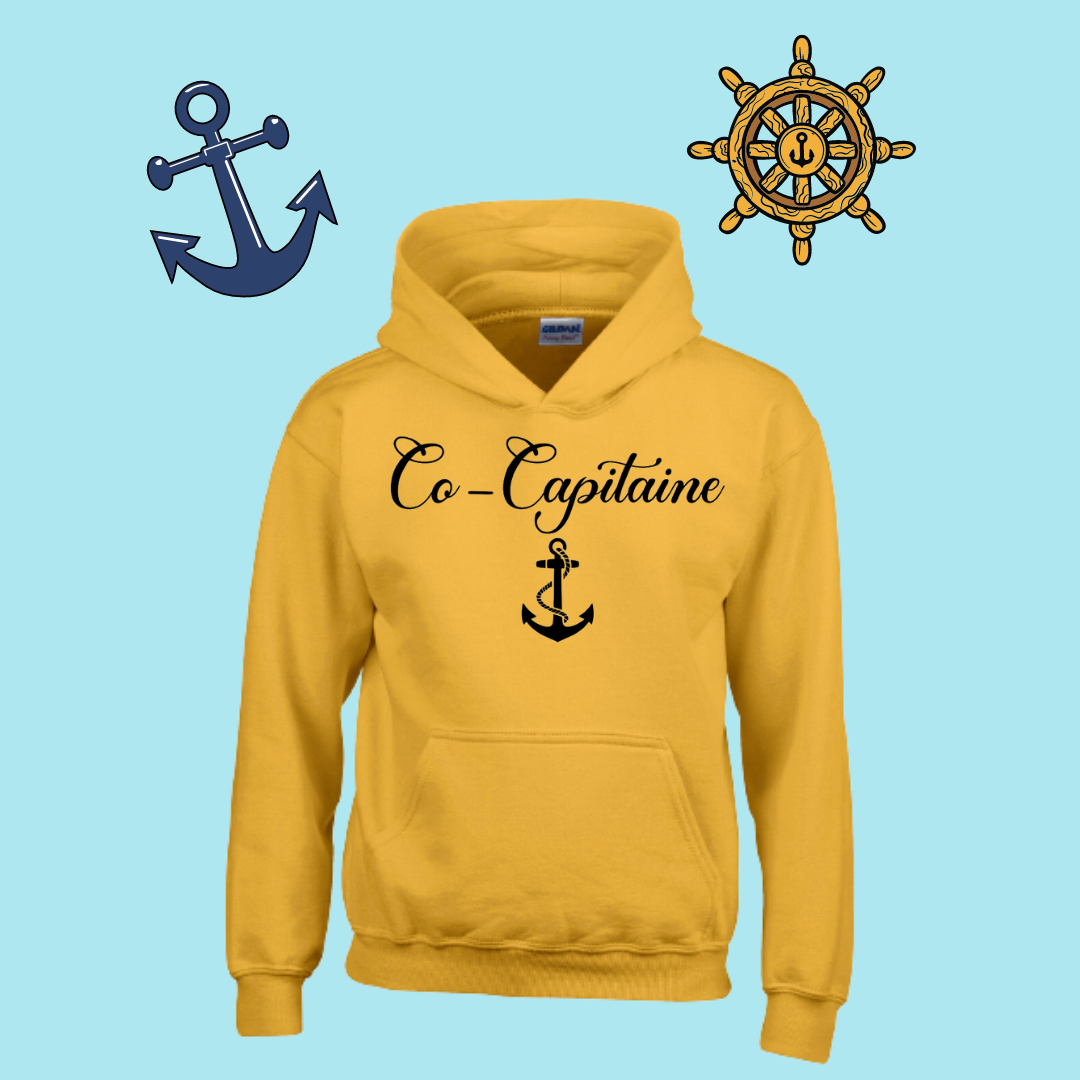 Cotons Ouaté (hoodie) enfant (XS à XL)