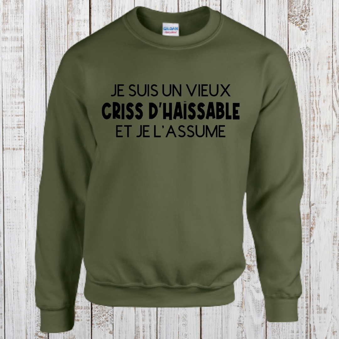 JE SUIS UN(E) VIEUX(ILLE) CRISS D'HAÏSSABLE ET JE L'ASSUME