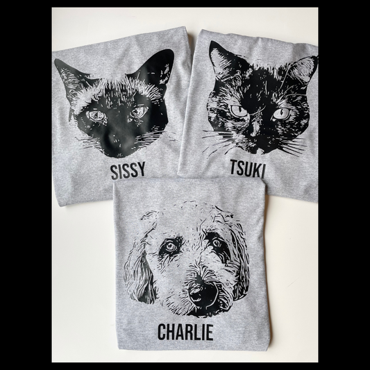 "PORTRAITS ANIMAUX" T-shirt adulte