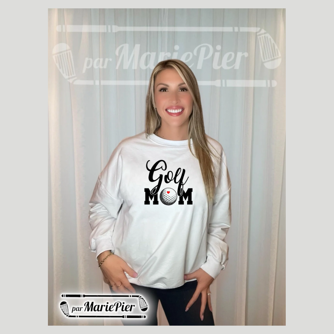 GOLF Mom (Crewneck) Par MariePier ⛳️