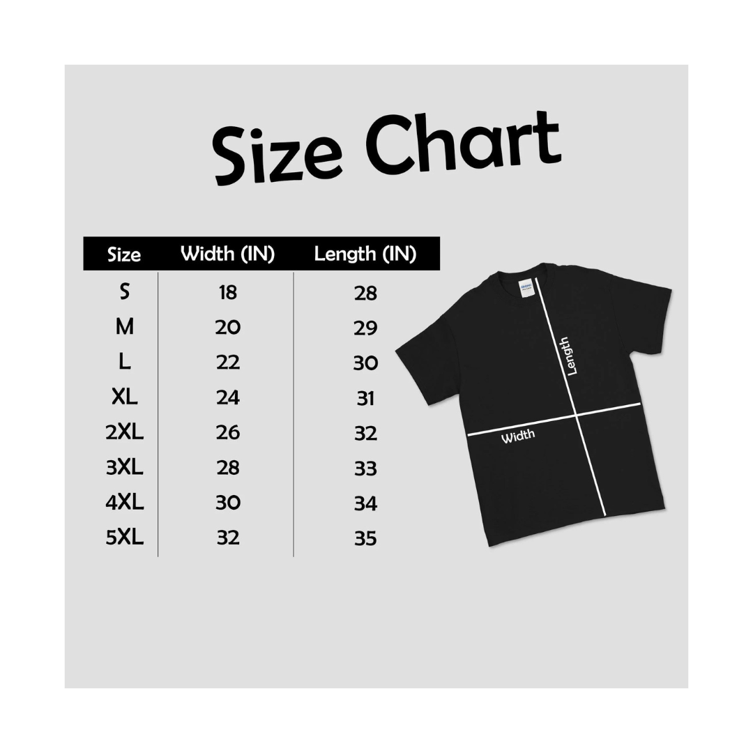 T-SHIRT UNISEXE POUR ADULTE PERSONNALISABLE (Ajouter du Texte)