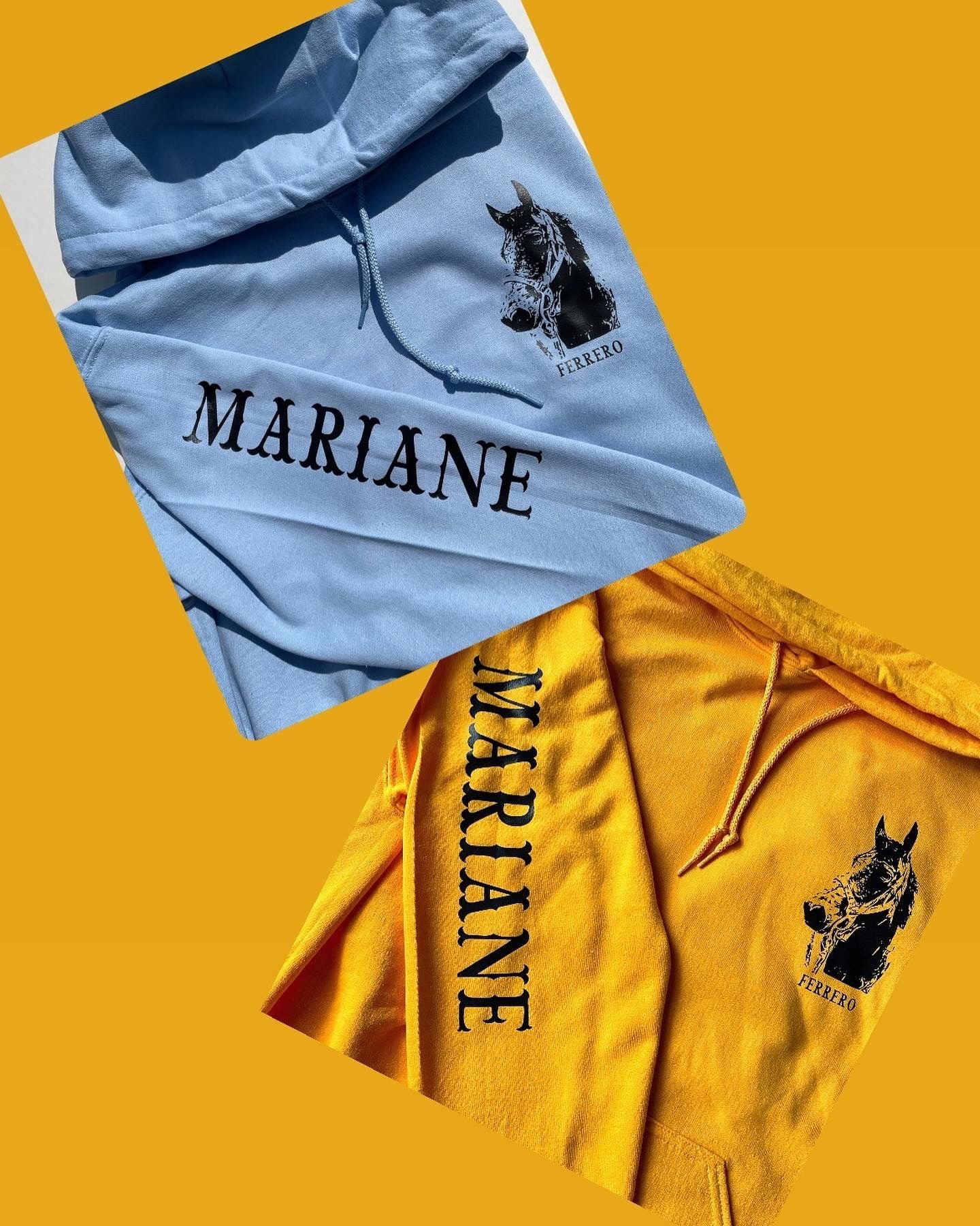 COTONS OUATÉS (HOODIE) PERSONNALISÉ AUX PORTRAITS D'ANIMAUX