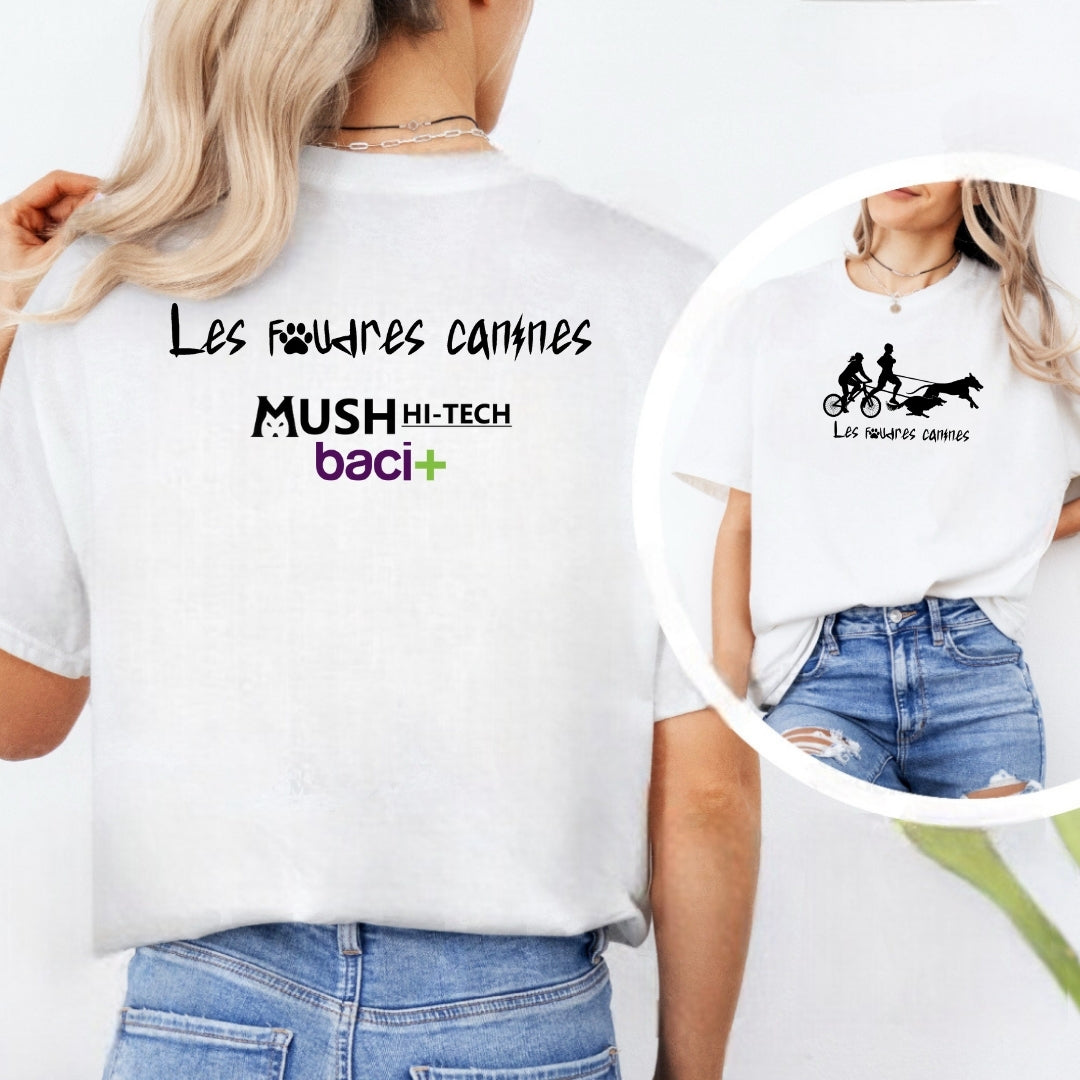 T-SHIRT UNISEXE (LES FOUDRES CANINES)