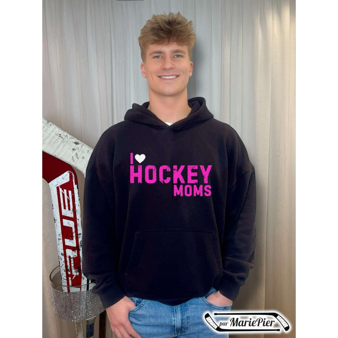 Hockey MOMS (Hoodie) 🏒 Par MariePier