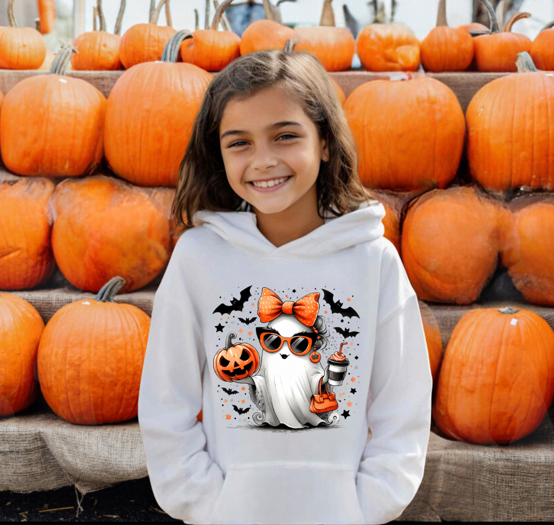 HALLOWEEN COTON OUATÉ CAPUCHON (XS à XL)