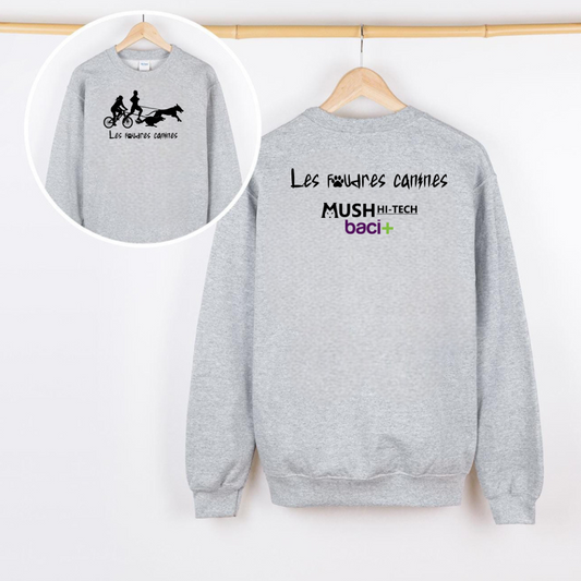 COTON OUATÉ CAPUCHON ADULTE  (LES FOUDRES CANINES)