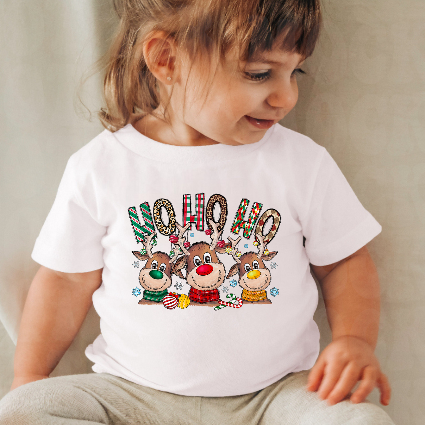 T-SHIRT DE NOËL (2T à 4T)