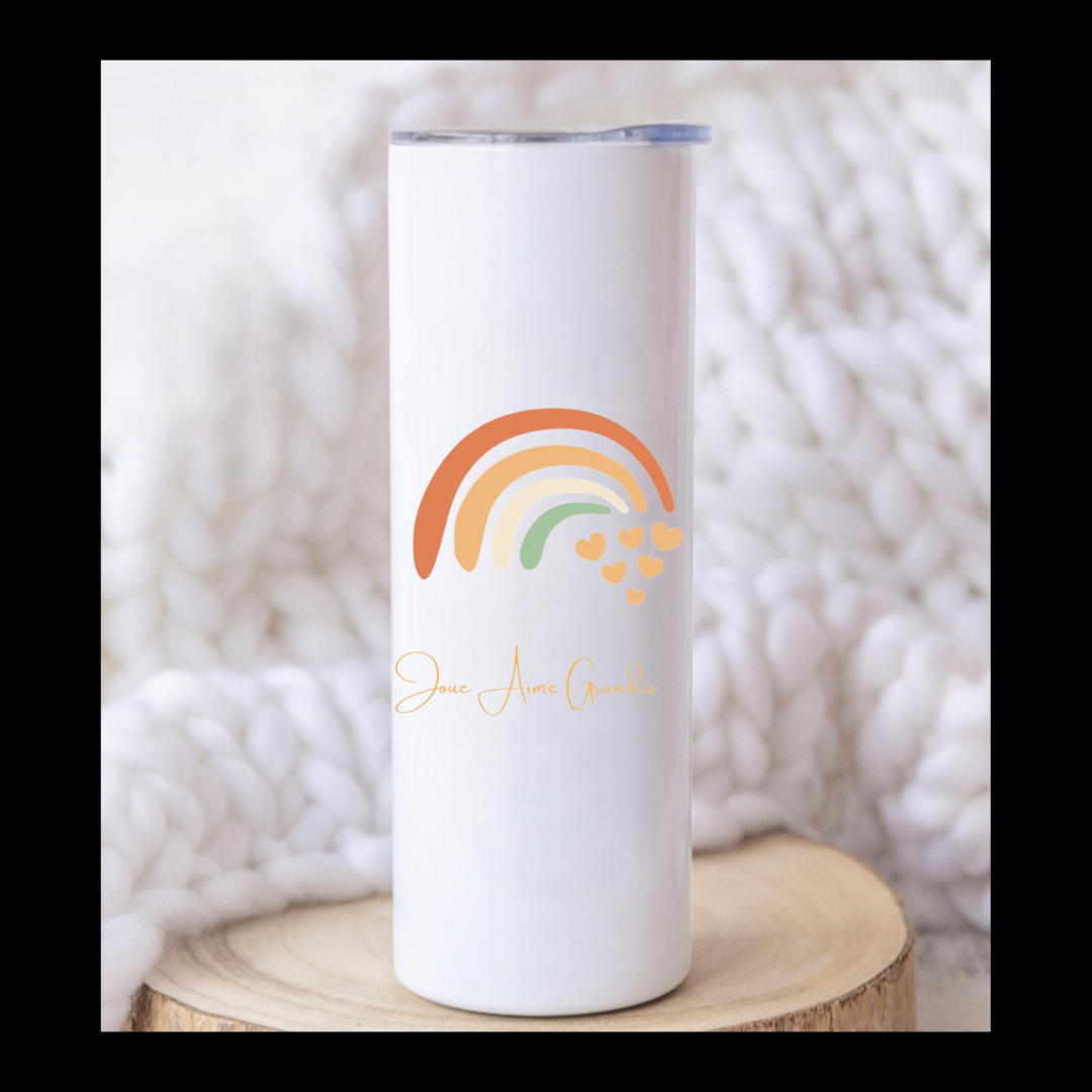 Joue Aime Grandis Par Lydia Richard 🧡 Tumbler acier inoxydable 20 oz