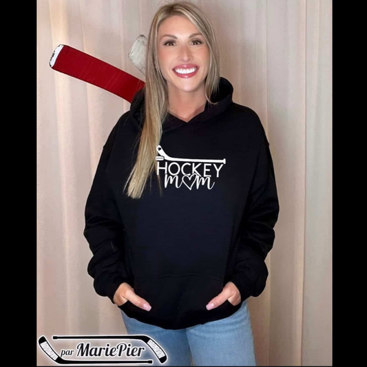 Hockey MOM (Hoodie) 🏒 Par MariePier