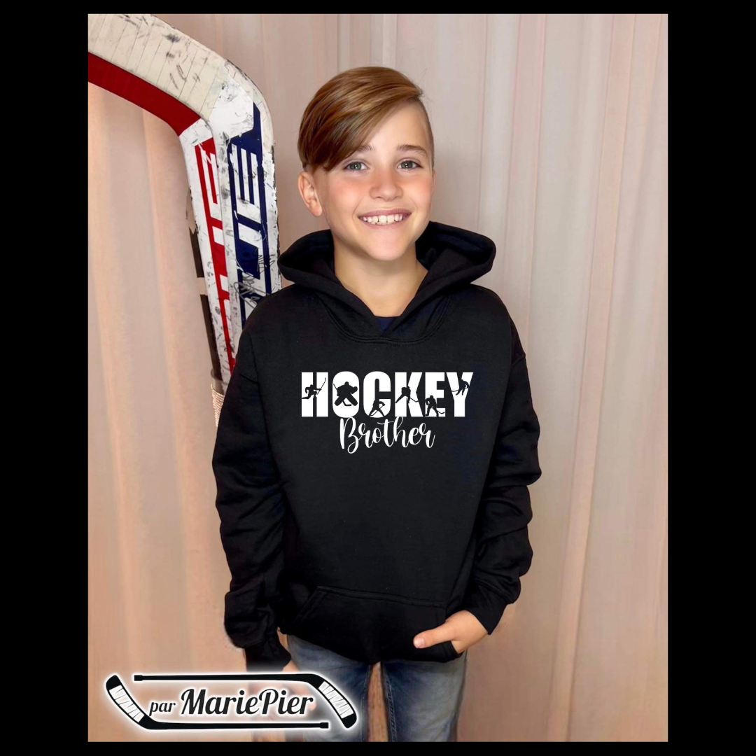 Cotons Ouaté (hoodie) enfant (XS à XL) 🏒 Par MariePier