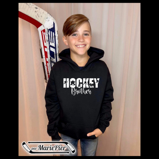 Cotons Ouaté (hoodie) enfant (XS à XL) 🏒 Par MariePier