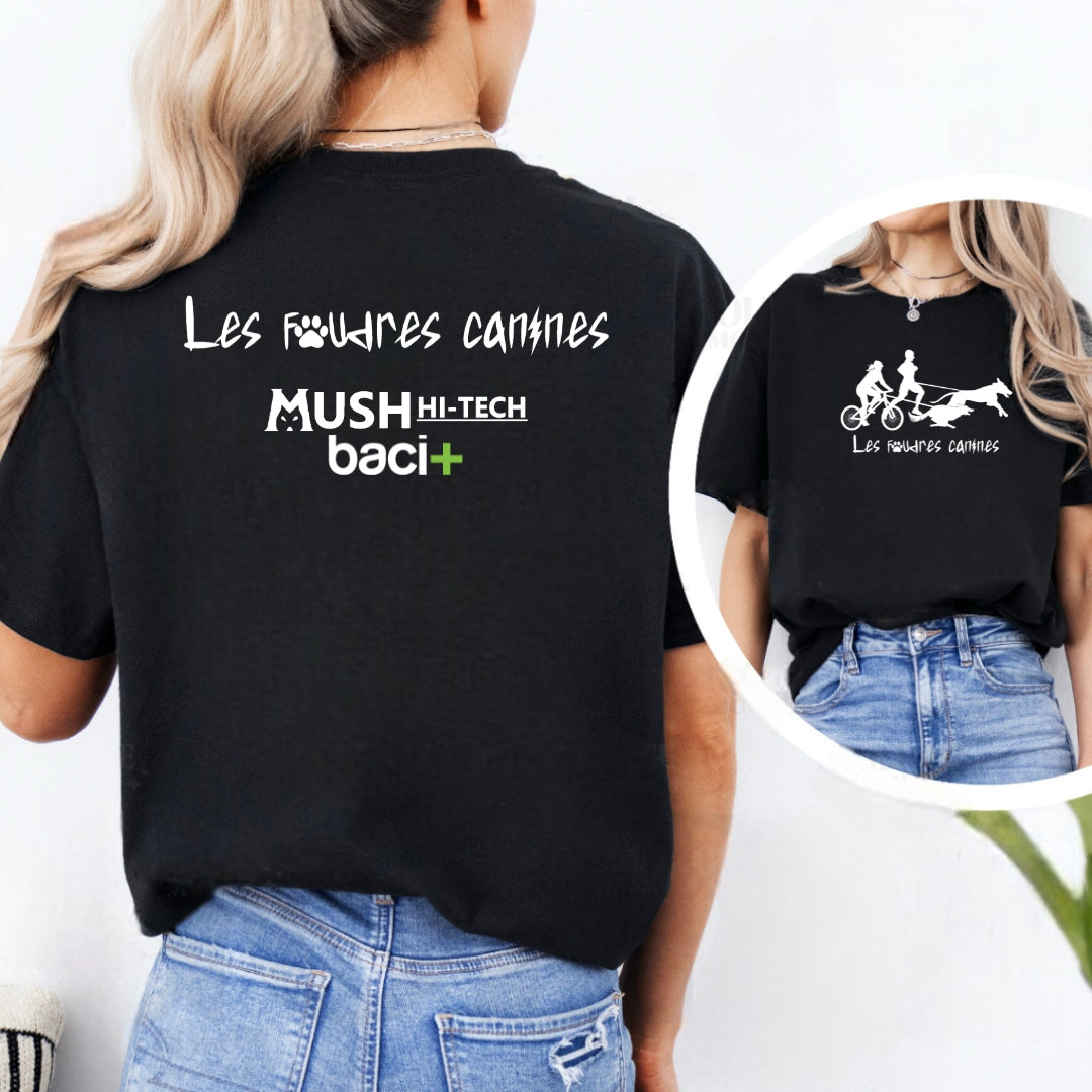 T-SHIRT UNISEXE (LES FOUDRES CANINES)