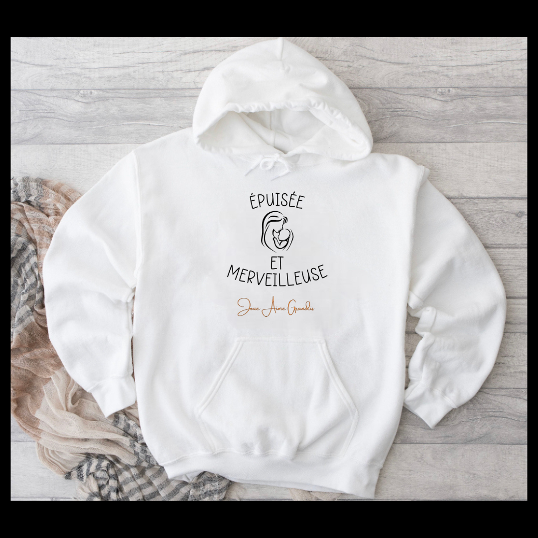 Joue Aime Grandis Par Lydia Richard 🧡 Hoodie ( avec capuchon )