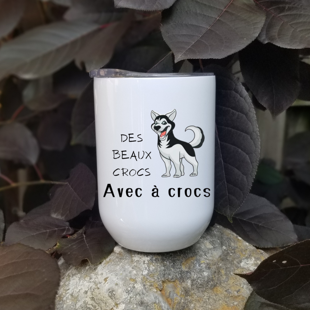 Tumbler isotherme 12 oz À crocs