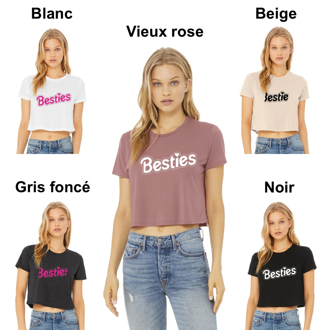 Crop top Stéphanie LA Bestie 🩷