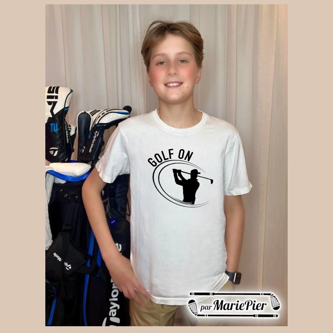 T-Shirt enfant (XS à XL) Par MariePier ⛳️ (Copie)