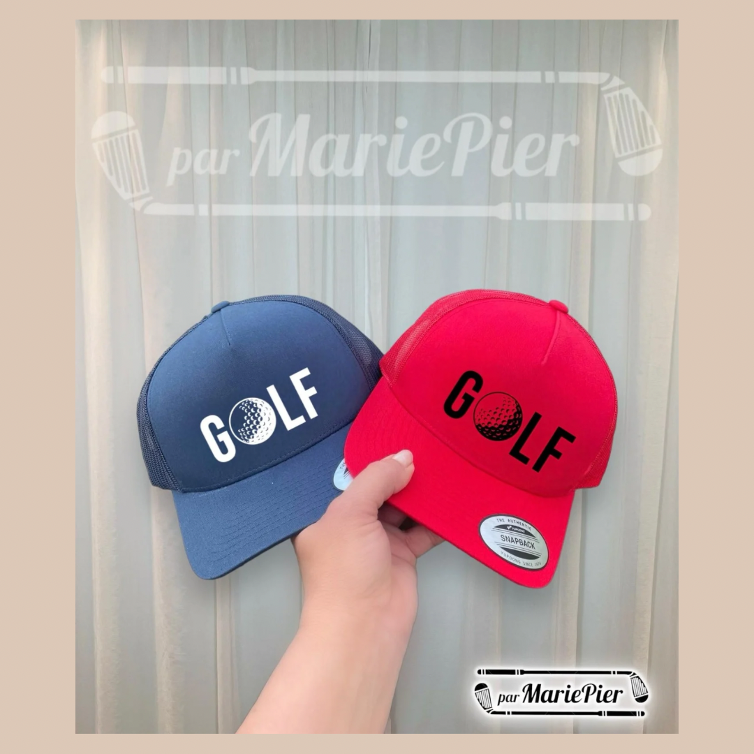 Casquette Par MariePier ⛳️