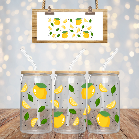 BOUTEILLE EN VERRE GIVRÉ (DESIGN EN UV DTF )