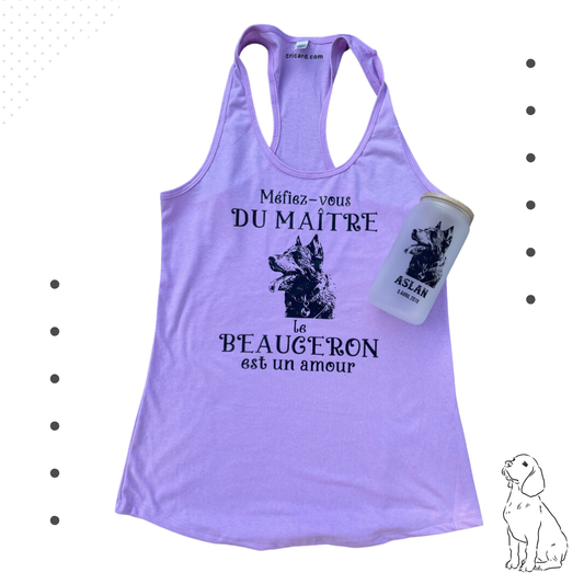 CAMISOLE 60% COTON & 40% POLYESTER PERSONNALISÉE AUX PORTRAITS ANIMAUX