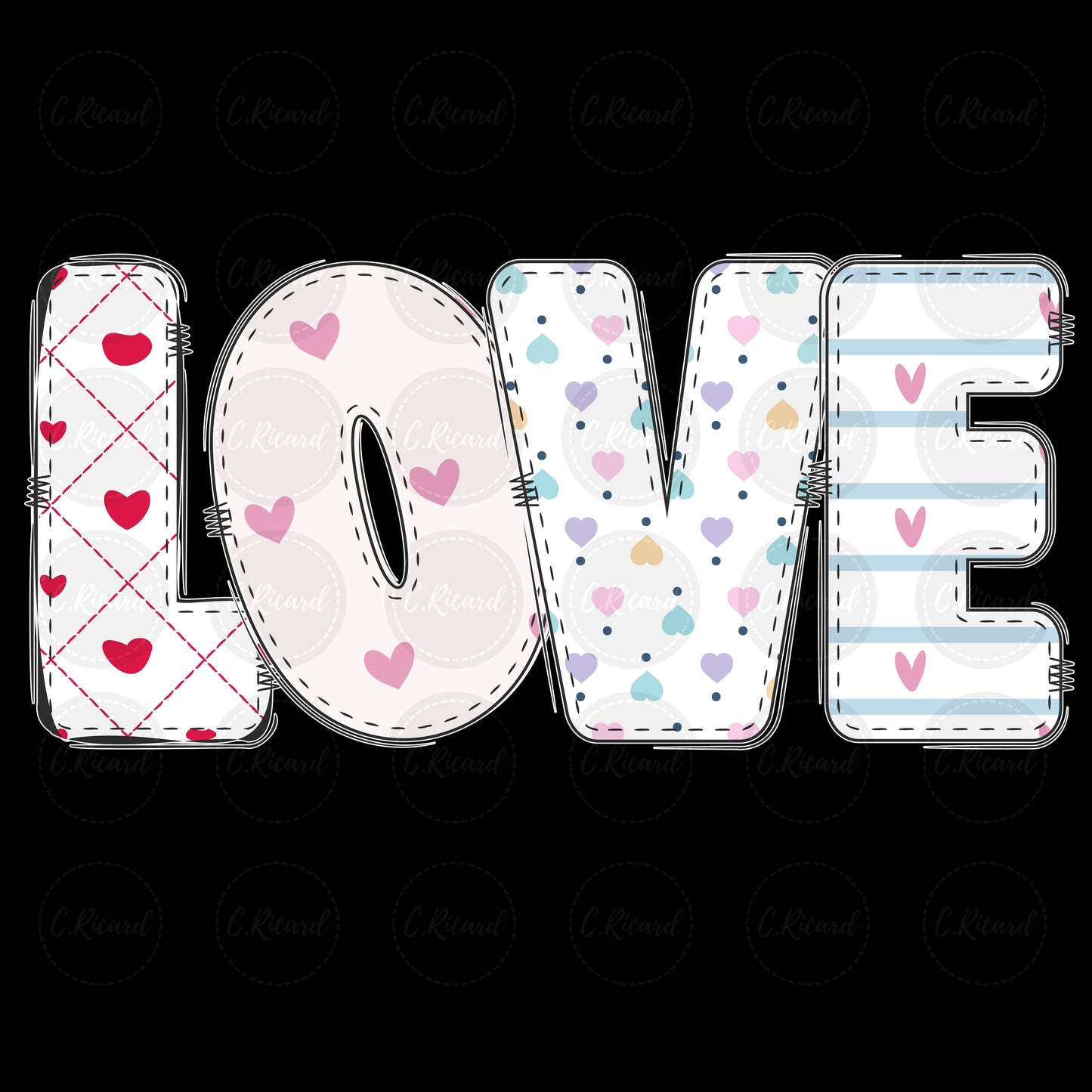 LOVE ( 2 fichier PNG )